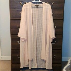 Torrid Light Pink Plaid Komono